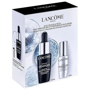 Подарочный набор LancΩme Advanced Génifique Face & Eye Duo (сыворотка-активатор, 10 мл + сыворотка для кожи вокруг глаз, 5 мл)
