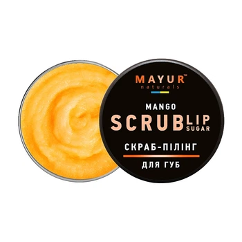 Скраб для губ Mayur Mango Lip Sugar Scrub Манговый десерт 15 г (4820230953251)