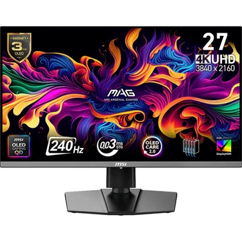 Монитор MSI 26.5" MAG 272UP QD-OLED X24 [168960]