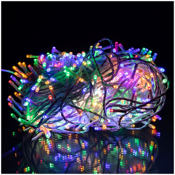 Гирлянда светодиодная 500 LED 50 м 8 режимов уличная для декора мультиколор HM-2684