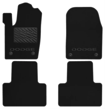 Двошарові килимки Sotra Premium Black для Dodge Durango (mkIII)(1-2 ряд) 2015→ (ST 91535-CH-Black)