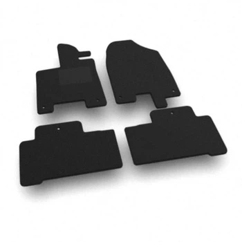 Двошарові килимки Sotra Premium Graphite для Acura MDX (mkIII)(не гібрид)(1-2 ряд) 2013-2020 (ST 04666-PR-Graphite)