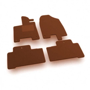 Двошарові килимки Sotra Premium Terracotta для Acura MDX (mkIII)(не гібрид)(1-2 ряд) 2013-2020 (ST 04666-CH-Terra)
