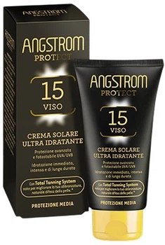 Krem przeciwsłoneczny do twarzy Angstrom Hydraxol Spf 15 50 ml (8004283148949)
