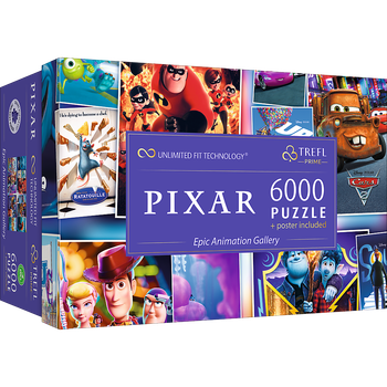 Пазли Trefl Prime Uft Disney Pixar Collection 6000 елементів 81038 (5900511810387)
