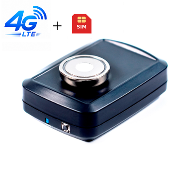 4G GPS трекер Ibag "Middle PRO" з АКБ 6000 mah та магнітом + WIFI сканери, Датчики руху. Сила зчеплення магніту - 25 кг. Автономний + Sim-карта в подарунок.