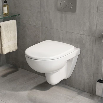 Унітаз підвісний Geberit Selnova Rimfree 501.751.00.1 із сидінням Soft Close