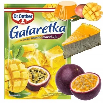 Желе Dr.Oetker Galaretka зі смаком манго-маракуйя 72 г