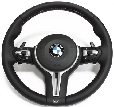Кожаный M-руль с подогревом в стиле M3 для BMW F-серии — BMW F20 F21 F23 F30 F31 F32 F33 F36 X3 F25 X5 F15 F01 F02 F06 F07 F10 F11 F12 F13