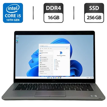 Ультрабук Б-клас Dell Latitude 5410 / 14" (1920x1080) IPS / Intel Core i5-10310U (4 (8) ядра по 1.7 - 4.4 GHz) / 16 GB DDR4 / 256 GB SSD / Intel UHD Graphics / WebCam / Windows 11 Pro б/в