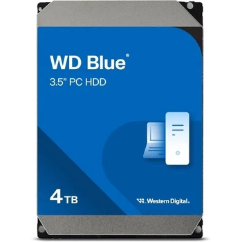 Жесткий диск 3.5" 4Tb Blue, SATA3, 128 Мб, 5400 об/мин (WD40EZZX) Western Digital (teh0028632)