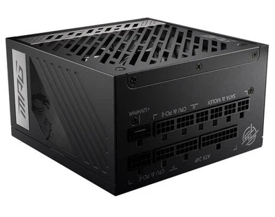 Блок питания 1000 Вт, MPG A1000G PCIE5, Black, модульный MSI (teh0028956)
