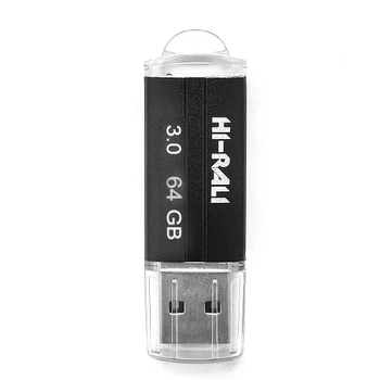 Флеш накопичувач USB 64Gb Corsair, Black, USB 3.0 (HI-64GB3CORBK) Hi-Rali (teh0029126)