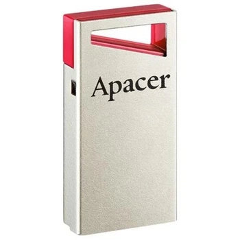 Флеш накопичувач USB 64Gb AH112, Silver/Red, USB 2.0 (AP64GAH112R-1) Apacer (teh0029077)
