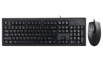 Комплект KR-8372S, Black, проводной, USB (KR-83+OP-720S) A4Tech (teh0028313)