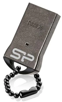 Флеш накопитель USB 32Gb Touch T01, Black, USB 2.0 (SP032GBUF2T01V1K) Silicon Power (teh0029082)