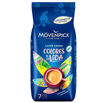 Кофе в зёрнах Movenpick Caffe Crema Colores De La Vida, 1 кг