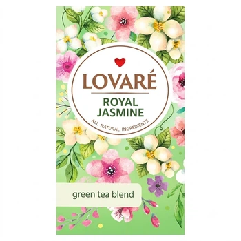 Чай зелений Lovare Royal Jasmine 24х1.5 г