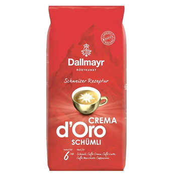 Кофе в зёрнах Dallmayr Crema d'Oro Schumli, 1 кг