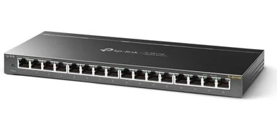 Коммутатор TL-SG116E, 16x100/1000 Mb/s, неуправляемый, TP-Link (2000003492589)