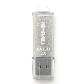Флеш накопитель USB 64Gb Rocket, Silver, USB 3.0 (HI-64GB3VCSL) Hi-Rali (teh0029090)
