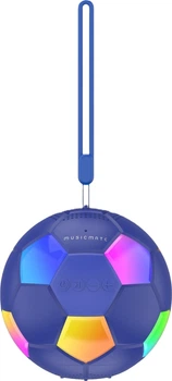 Портативная колонка MusicMate MM-SB40-N FootballWave 5W RGB Blue (5904119287350)