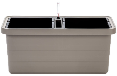 Вазон із самозрошенням Urbalive Berberis Duo 78 х 39 см Світло-сірий (1909728007)