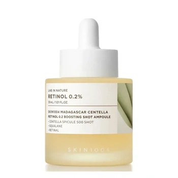 Укрепляющая сыворотка для эластичности кожи Skin1004 Madagascar Centella Retinol 0.2 Boosting Shot Ampoule, 30 мл