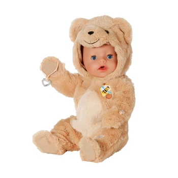 Лялька Baby Born Емма у костюмі ведмедика 43 см (837115)