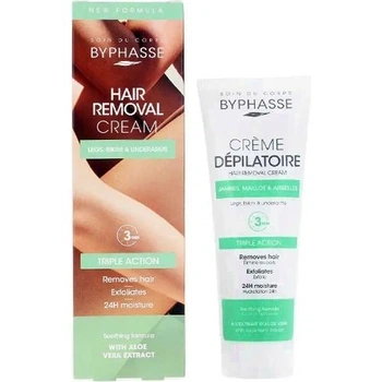 Крем Byphasse Hair Removal Cream With Aloe Vera Exract 125 мл