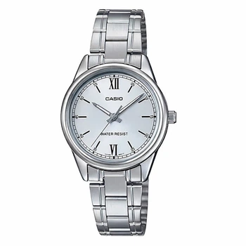 Женские наручные часы Casio LTP-V005D-2B3 серебристые