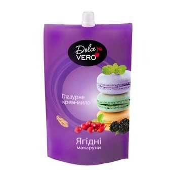 Мило рідке Dolce Vero Ягідні макаруни doy-pack 500 мл