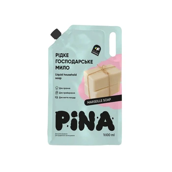 Мило господарське рідке Pina Marseille Soap doy-pack 1000 мл