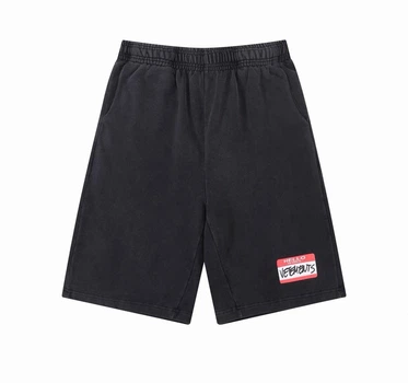 Шорти Оверсайз VETEMENTS “My Name Is” Faded Black / Red XL