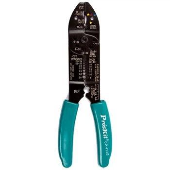 Инструмент для зачистки и обжимки кабеля Pro'sKit CP-413G