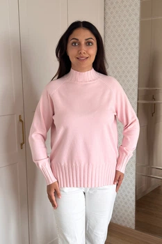 Светр INEDIT 10619 Pudra ONE SIZE