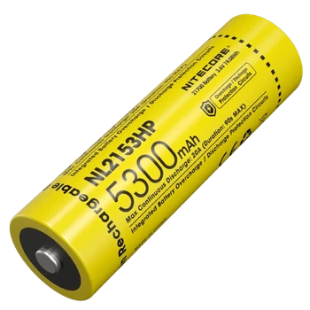 Аккумулятор 21700 (5300mAh) Nitecore NL2153HP