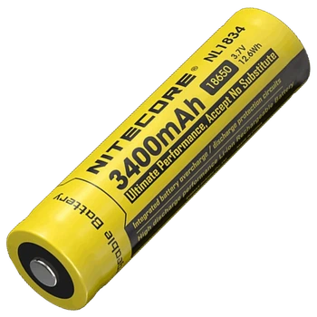 Аккумулятор 18650 (3400mAh) Nitecore NL1834