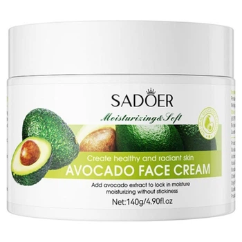 Увлажняющий крем для лица с экстрактом авокадо Sadoer Moisturizing Soft Avocado Face Cream, 140 мл