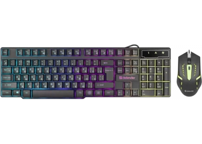 Комплект Defender Sydney C-970 клавіатура та миша (чорний)