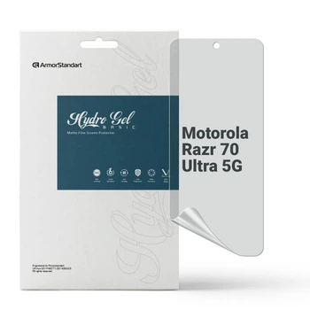 Защитная пленка для Motorola Razr 70 Ultra 5G гидрогелевая ударостойкая противоударная бронепленка Matte на телефон ArmorStandart защита стекла матовая пленка (ARM92802)