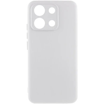 Чохол TPU GETMAN Liquid Silk Full Camera для Xiaomi Redmi Note 13 Pro 4G / Poco M6 Pro 4G / Note 14S Білий / White