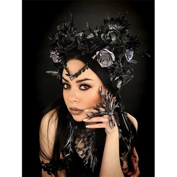 Обруч Фея Ула SETA Decor 19-979BLK-GY