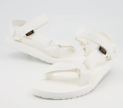 Жіночі босоніжки Teva Original Universal білого кольору пляжні літні легкі сандалі розмір 38