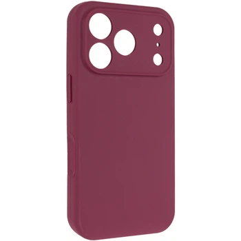 Чохол Silk Full Camera Protective (AA) NO LOGO для Apple iPhone 17 Pro (6.3") Бордовий / Plum - 00000083806_5