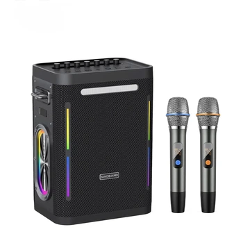Портативна колонка Bluetooth Xdobo Party 1981 II BT5.3 TWS з 2-ма мікрофонами 300W Black