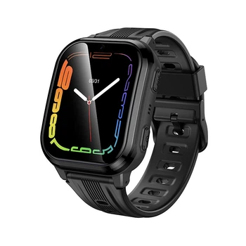 Дитячий смарт-годинник HOCO Y108 4G Call WiFi children phone-watch Black