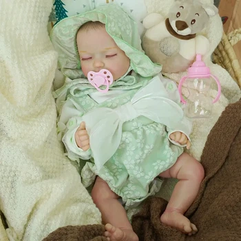 Інтерактивний пупс Reborn Baby Born Mira 42 см — реагує на рухи, сміється та плаче, з аксесуарами (RBM24056)