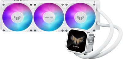 Система водяного охлаждения ASUS TUF Gaming LC III 360 ARGB LCD White Edition (90RC01A2-B0EAY0)