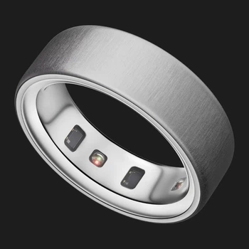 Смарт-кільце Oura Ring 4 Brushed Silver Size 6трекер сну, пульсу та здоров’я Smart Ring фітнес-трекер (JZ90-54220-06)